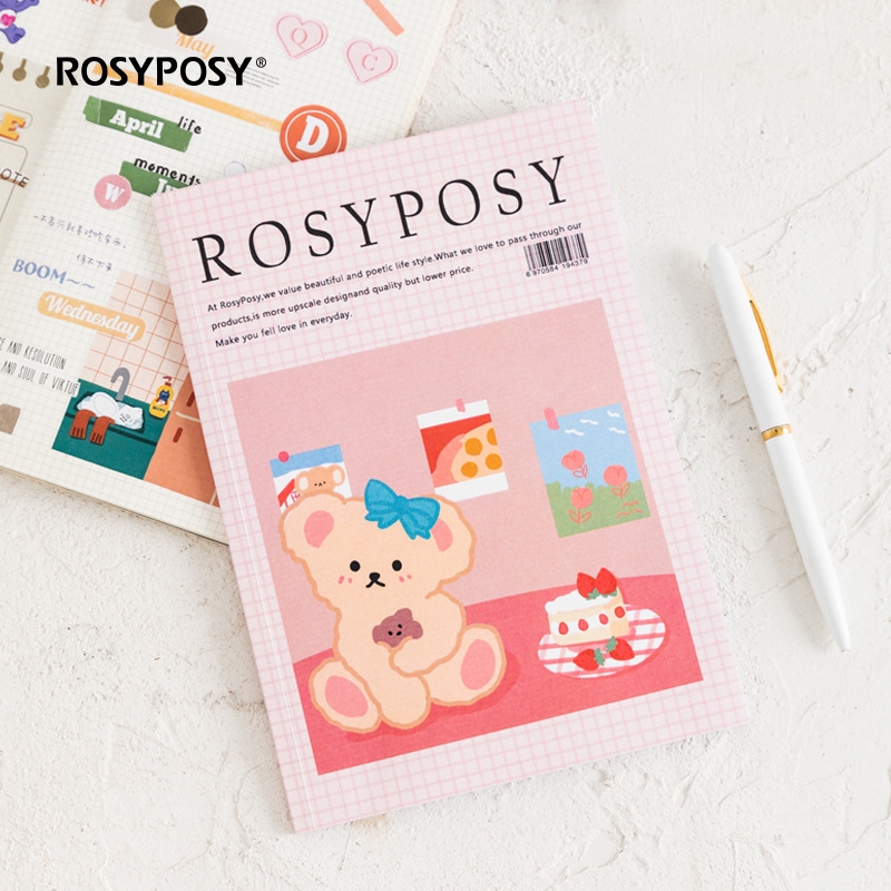 [HarrayHarray] Rosy Posy Cartoon Magazine This Student HandBook