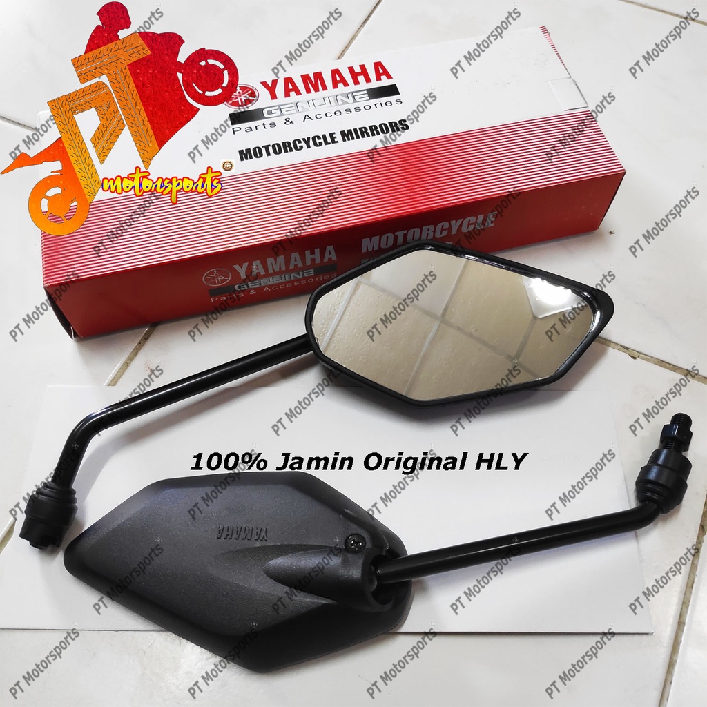 Yamaha SIDE MIRROR CERMIN SISI YAMAHA SRL115 Lagenda Y15 LC135 NEW 100 ORIGINAL HONG LEONG