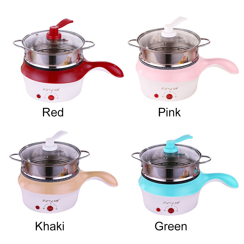 1.2 L Electric NonStick Ceramic/Marble Frying Pan Rice Multi Mini Rice
