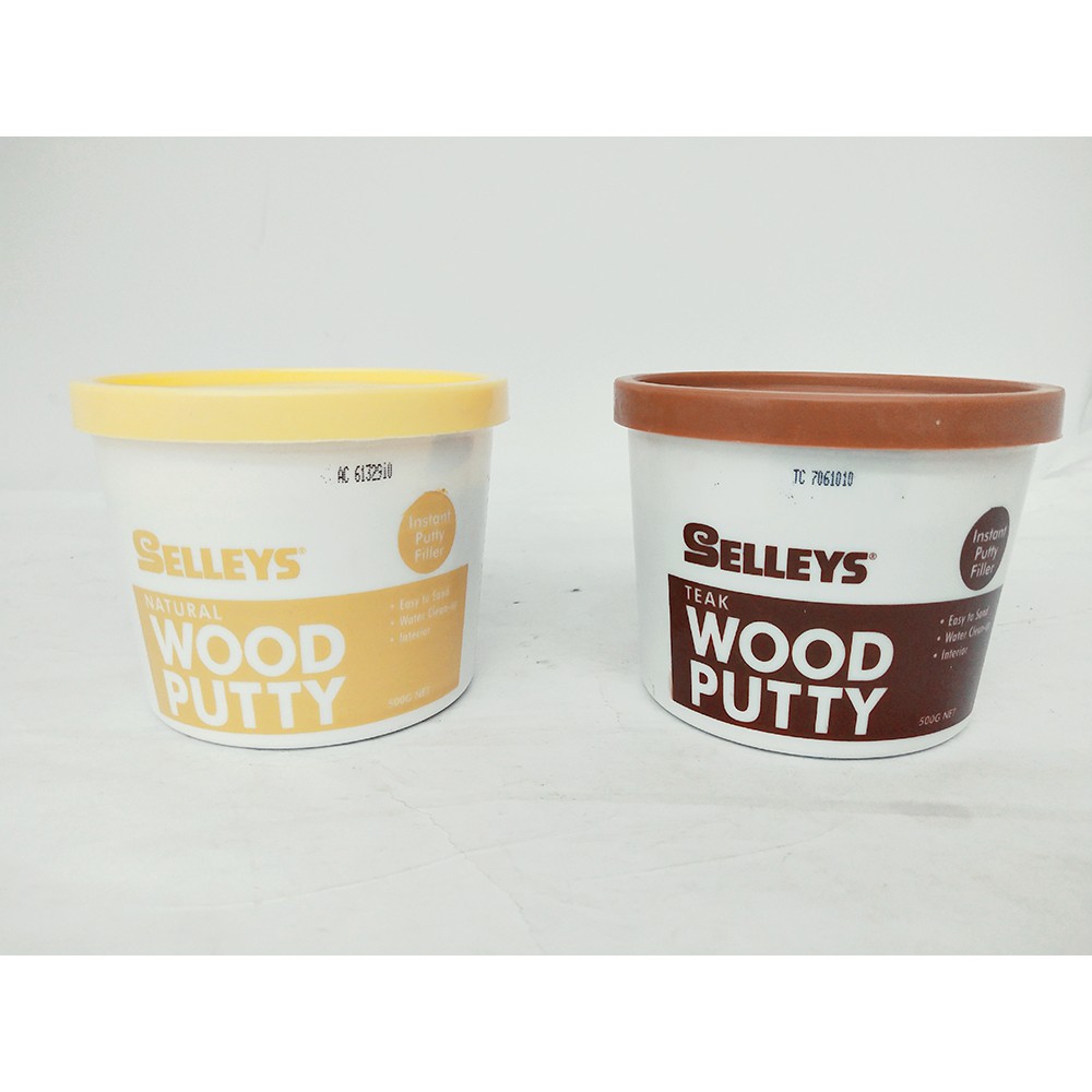 500G SELLEYS Wood Putty Filler ( Natural & Teak ) Shopee Malaysia