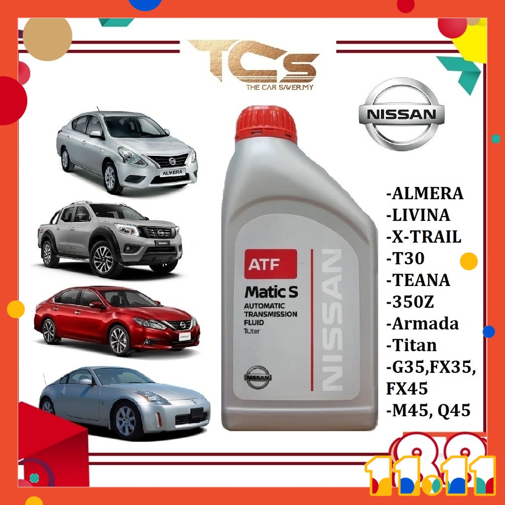 Nissan Matic S Automatic Transmission Fluid (ATF) 1 Litre Shopee Malaysia