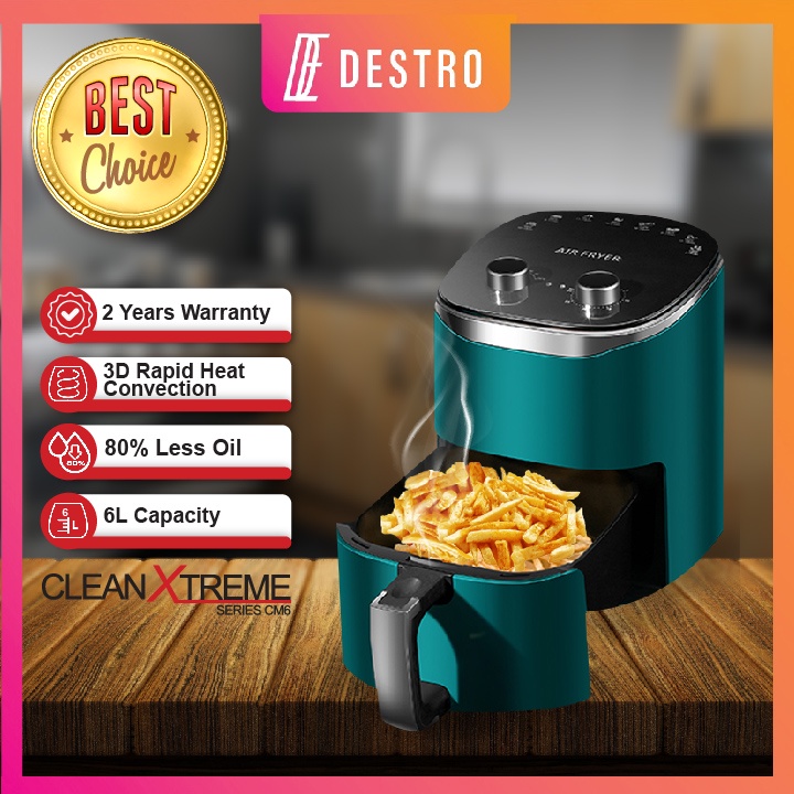 SwissThomas Air Fryer Stirrer Series ChefMaster Series CM6 (6L/1350W