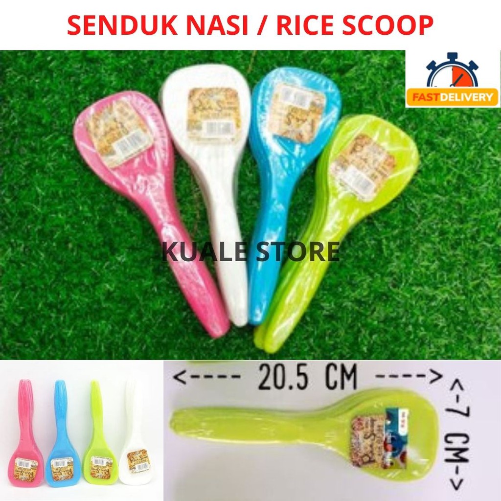 SHIP NOW! High Quality BPA Free Plastic Rice Scoop / Sudip Senduk