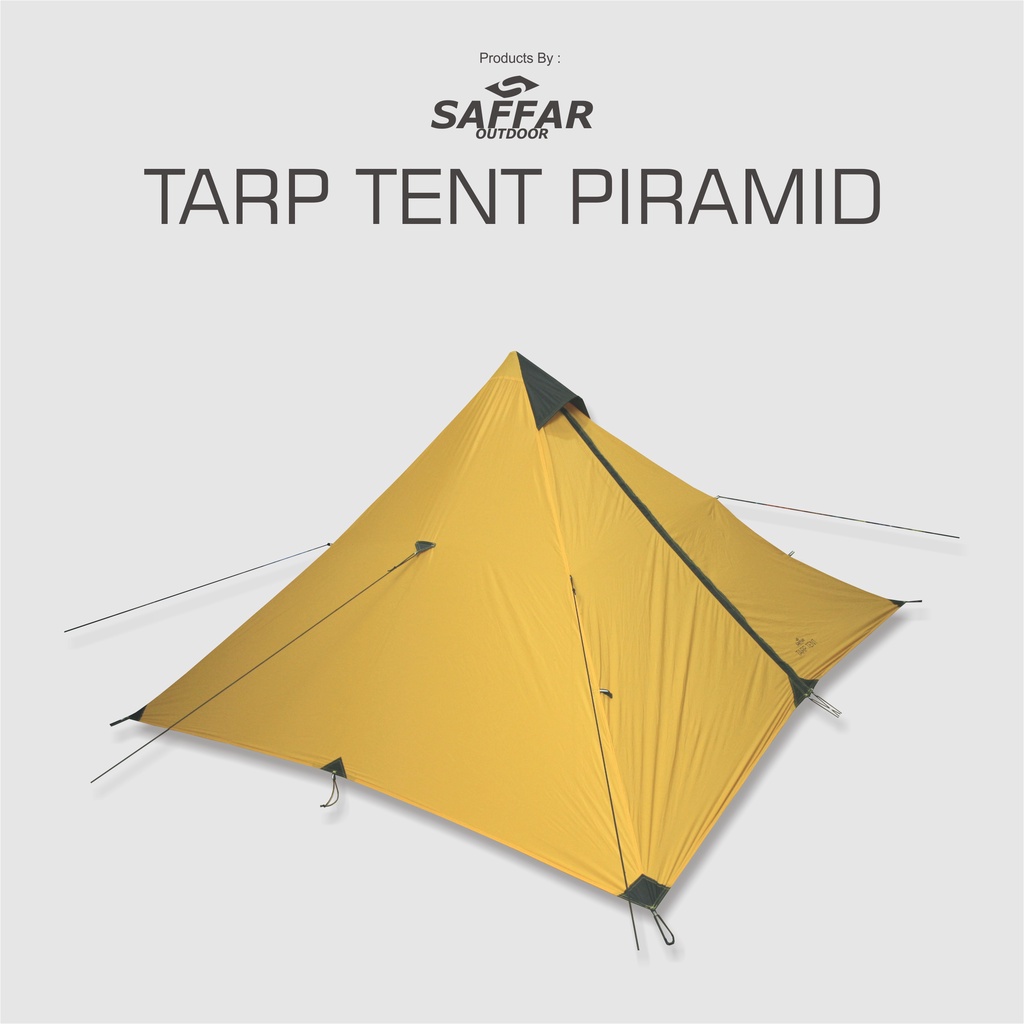 Outer tarp tent Pyramid ultralight tarp tent Shopee Malaysia