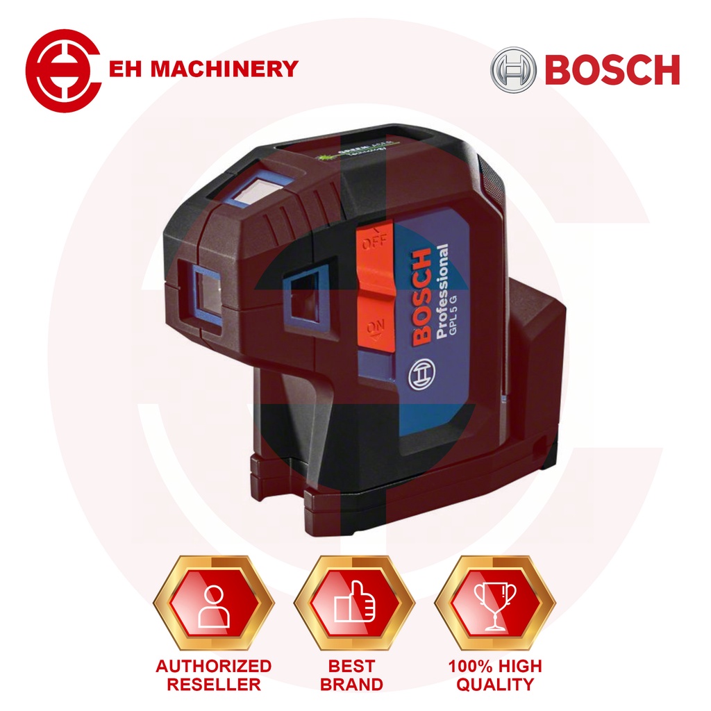 BOSCH POINT LASER GPL 5 G | Shopee Malaysia