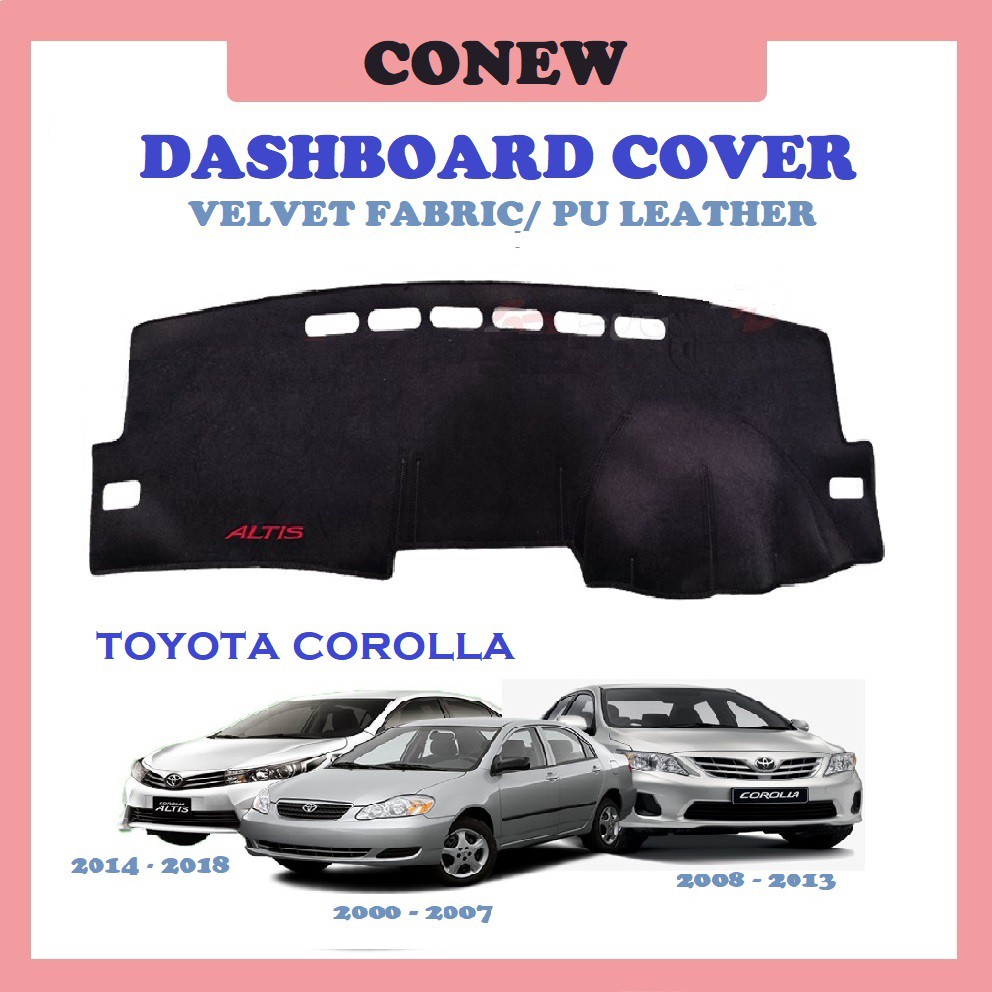 Dashboard Cover Toyota Corolla Altis Custom Made Dashboard Protector