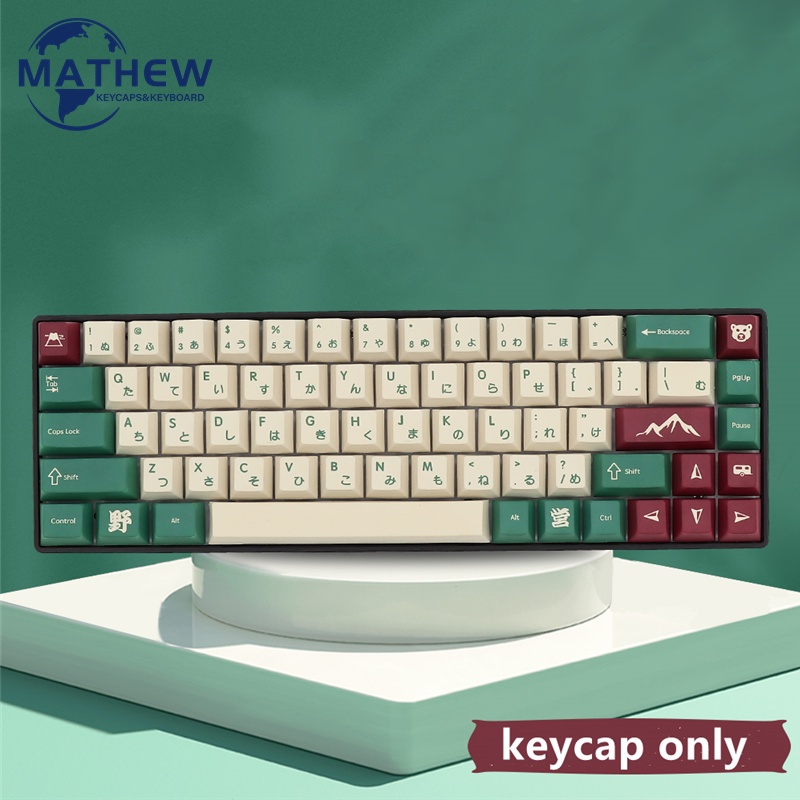 GMK Camping Keycap Mechanical Keyboard Keycaps Cherry Profile Pbt
