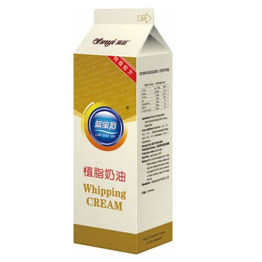 SAPPHIRE Blue Diamond Whipping Cream HALAL 1L Shopee Malaysia