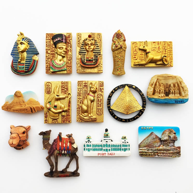 Egypt Country Fridge Creative Culture Tourism Crafts Souvenir