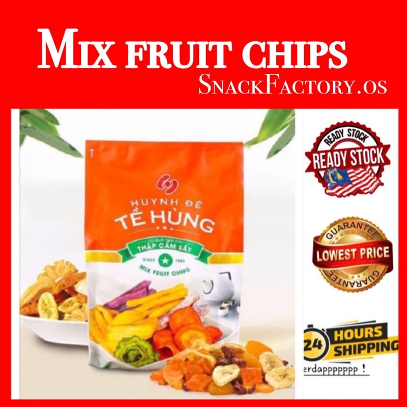 (snackfactory)Te Hung mix fruit Chips / buahbuahan Kering sayuran