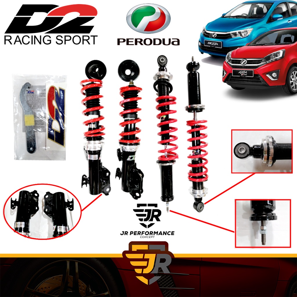 D2 Hi Low High Low Body Shift Adjustable Absorber Axia Bezza Aruz Ativa