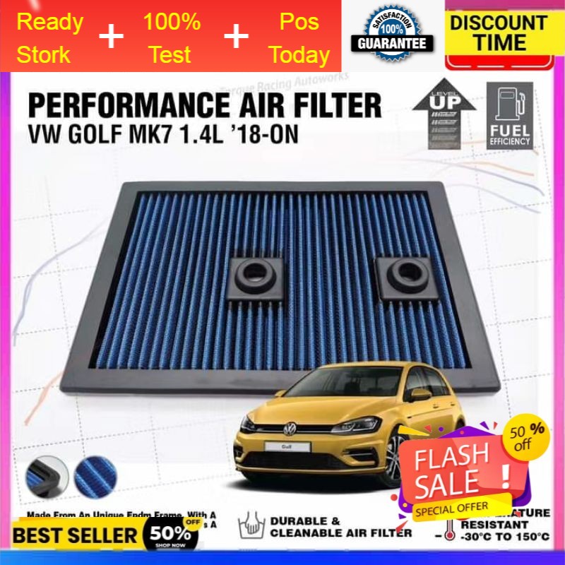 VW Works Engineering Drop In Air Filter Flow High Power Pick Up Golf MK