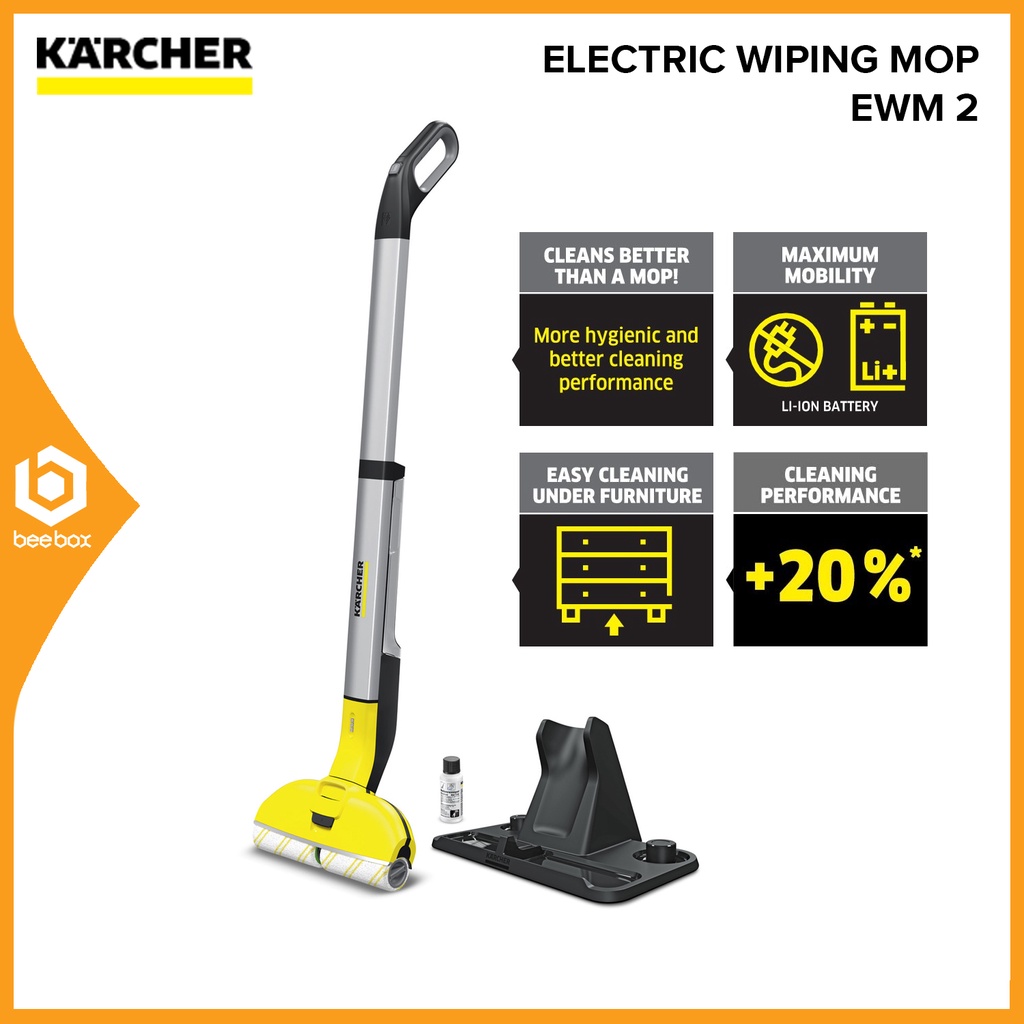 Karcher EWM2 Electric Wiping Cordless Mop 1.056300.0 / EWM 2