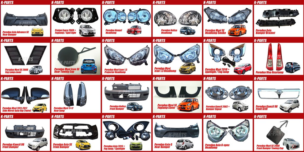 KPARTS, Online Shop Shopee Malaysia