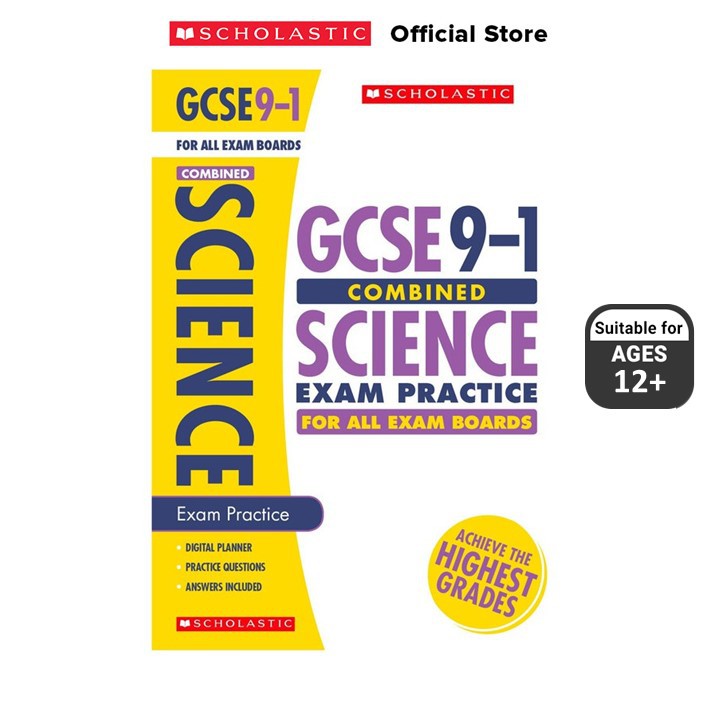GCSE Grades 91 Combined Science Exam Practice Book All Boards (ISBN