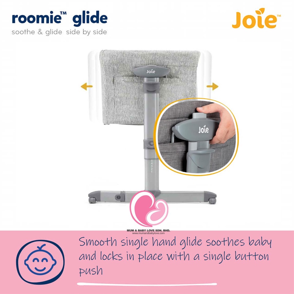 Joie Roomie Glide Baby Bed Side Baby (newborn till 9kg