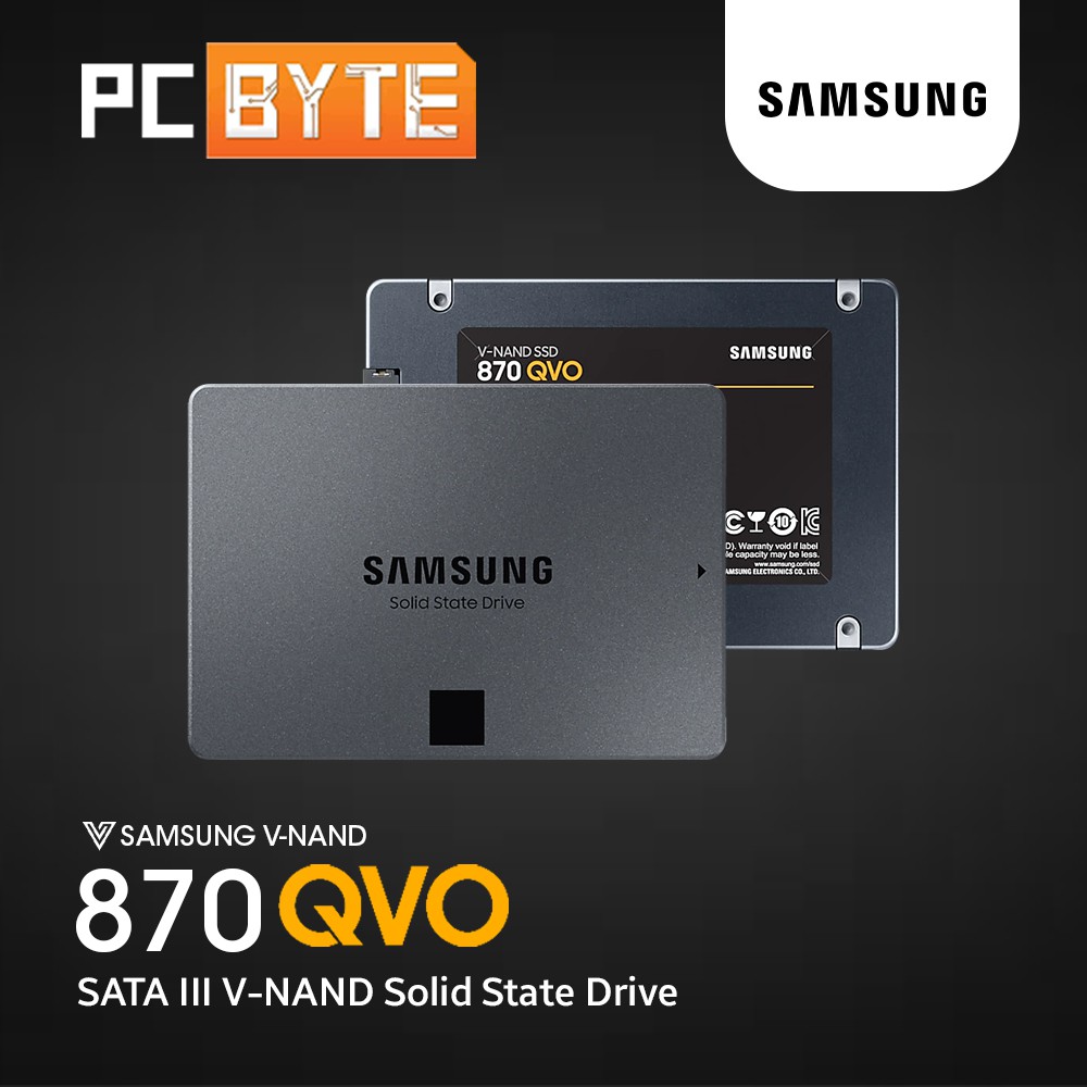 Samsung 870 QVO SATA III 2.5 inch SSD 1TB/ 2TB/ 4TB Internal SSD