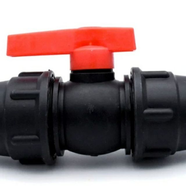 hdpe poly ball valve Valve hdpe poly ball ips port sdr11 pe material