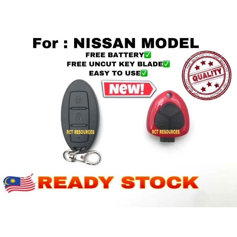 Nissan Almera Remote Control(no key) Shopee Malaysia