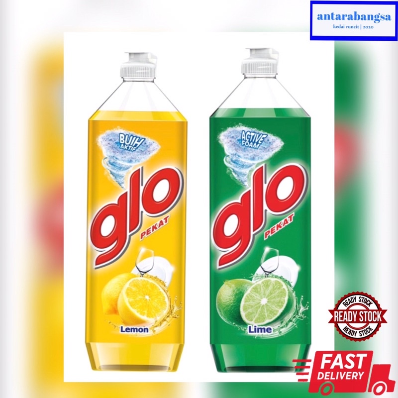 Glo Concentrated Dishwashing Liquid (900ml) Shopee Malaysia