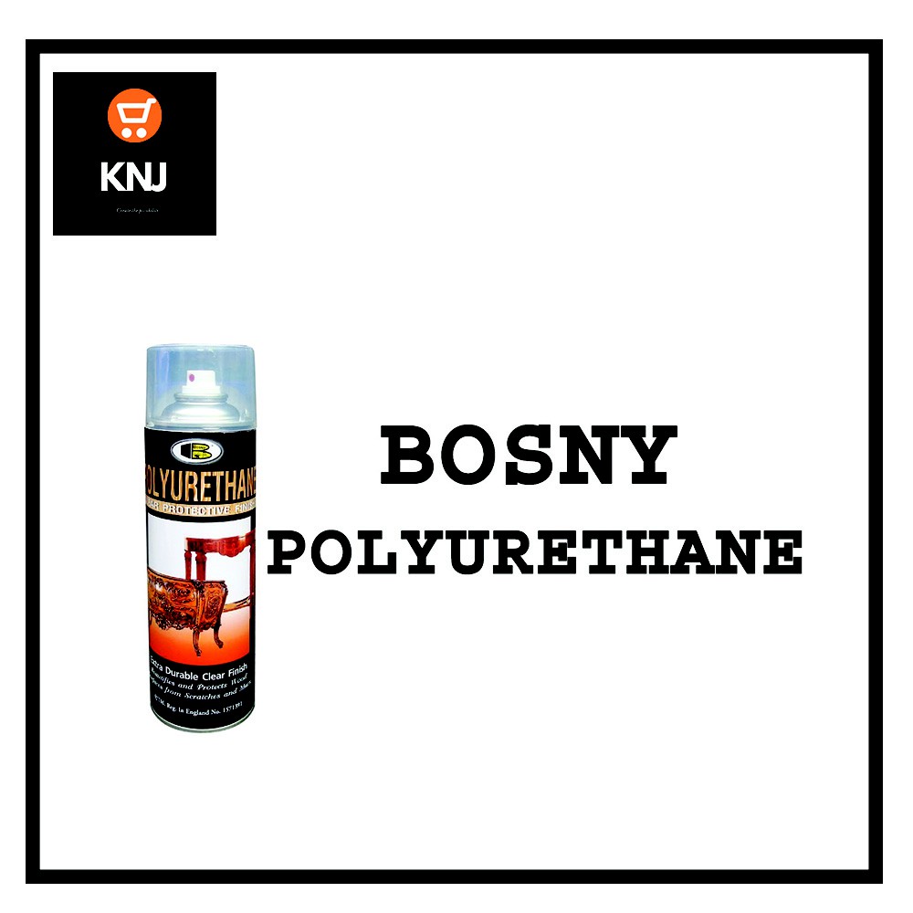 BOSNY® Polyurethane/Lacquer Spray Can Use for Bird Cage or Wood Items