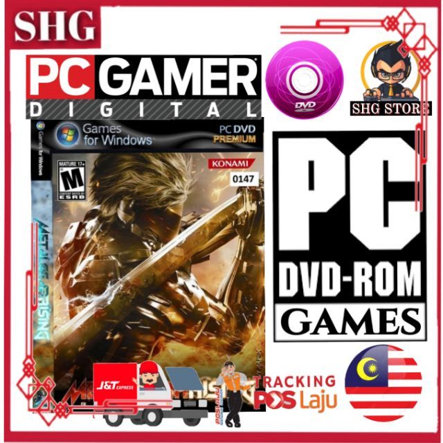 🔥 PC DVD GAMES 🔥 Game Metal Gear Rising Revengeance for PC LAPTOP Ready