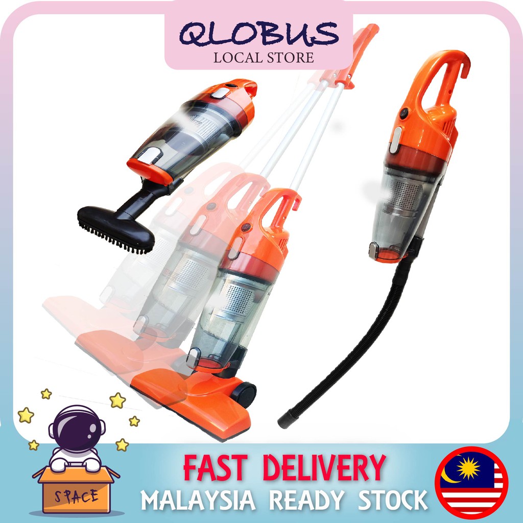 QLOBUS Powerful Suction 1200W Upright Stick & Handheld Vacuum Cleaner Vacumn Cleaner Shopee