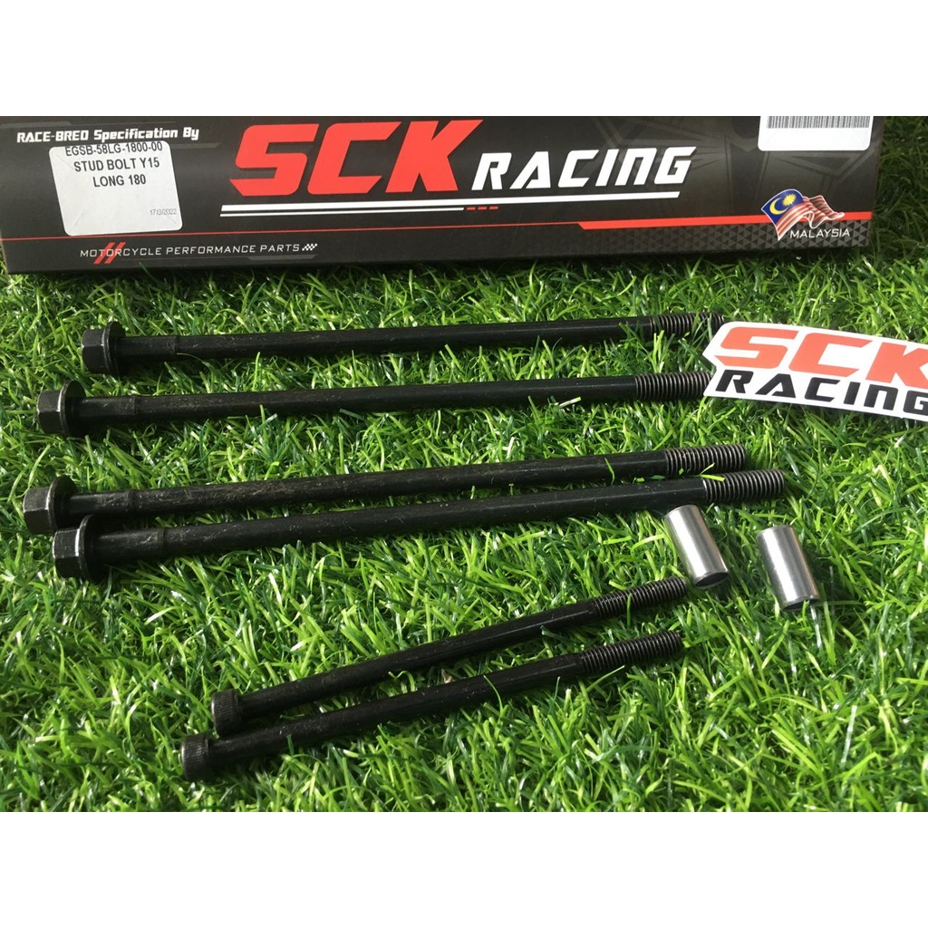 SCK RACING Y15ZR Y15 LC135 HEAD SCREW JACK ROD BOLT EXTRA LONG 180MM