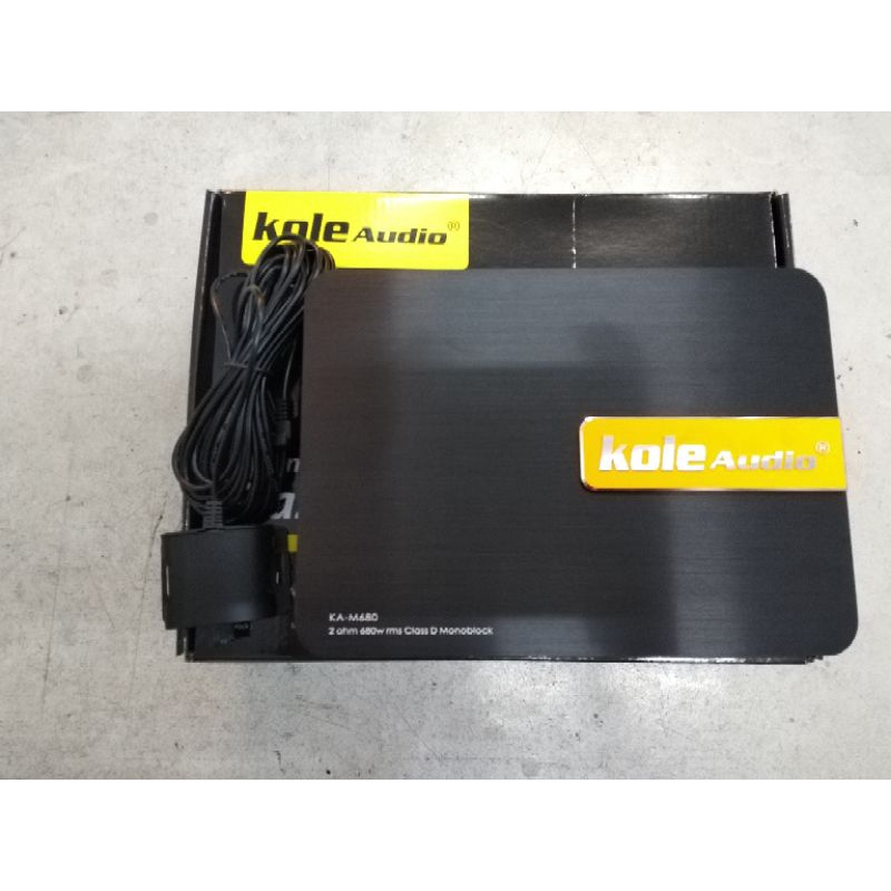 kole Audio dark series 680watts rms class D monoblock amplifier