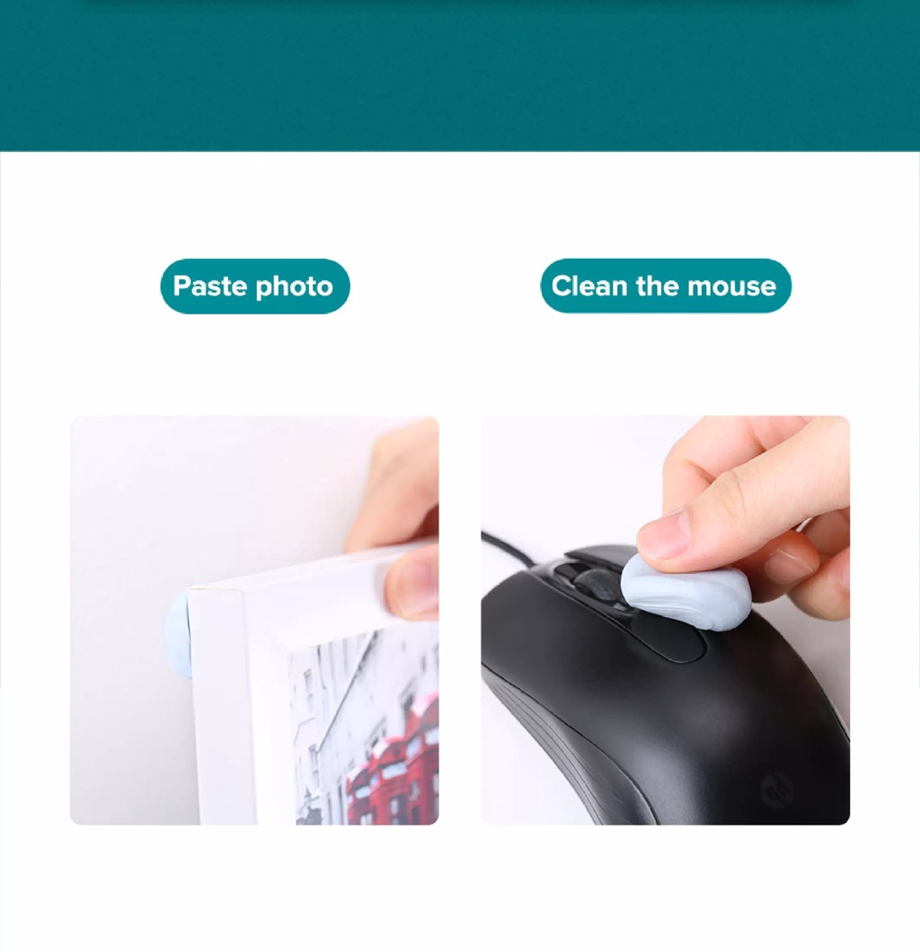 llano Cleaning Tool Blue Butyl Rubber Cleaning Multifunctional Kit