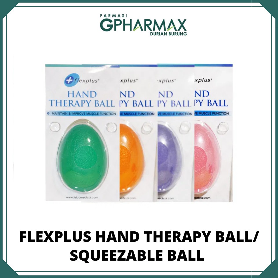 Flexplus Hand Therapy Ball/ Squeezable Ball Shopee Malaysia