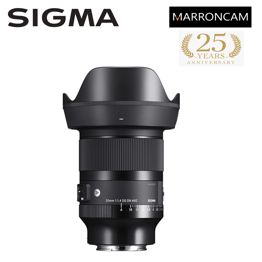 Sigma 20mm f/1.4 DG DN Art Lens for Sony E Shopee Malaysia