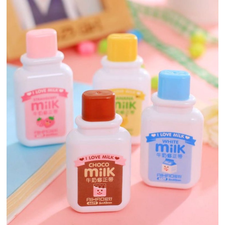 Cute milk correction tape Shopee Malaysia