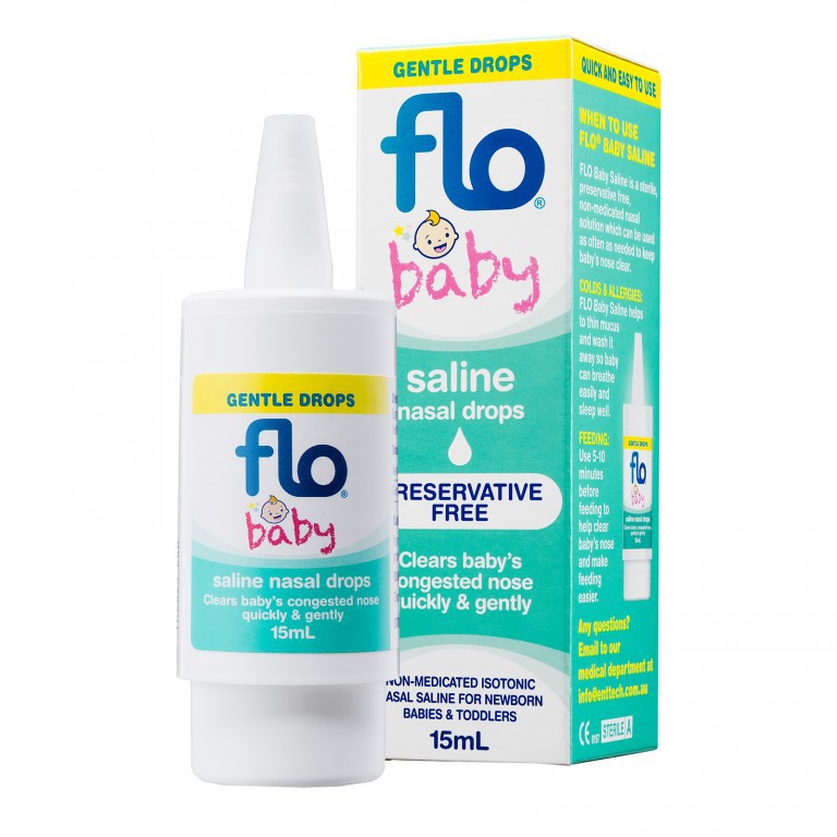 FLO BABY SALINE NASAL DROPS 15ML Shopee Malaysia