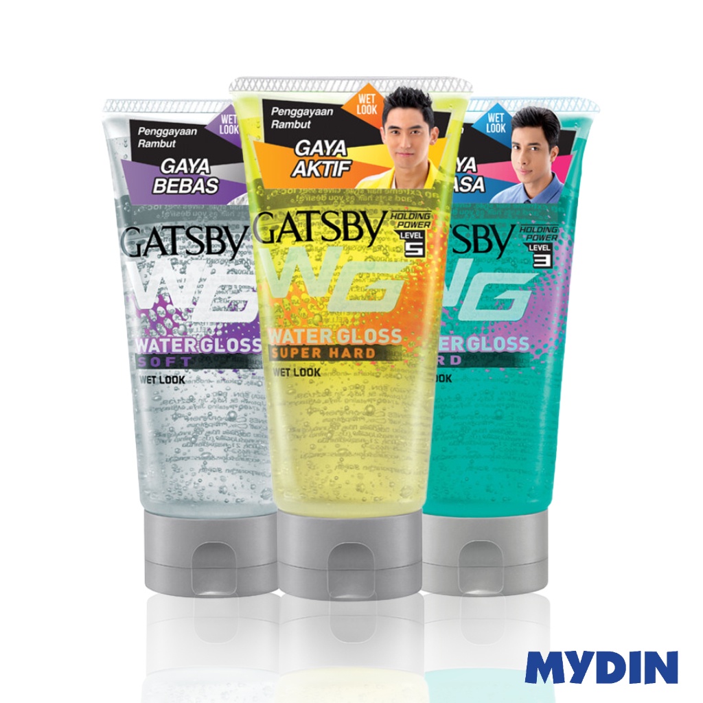Gatsby Hair Gel 3 Variants (170g) Shopee Malaysia