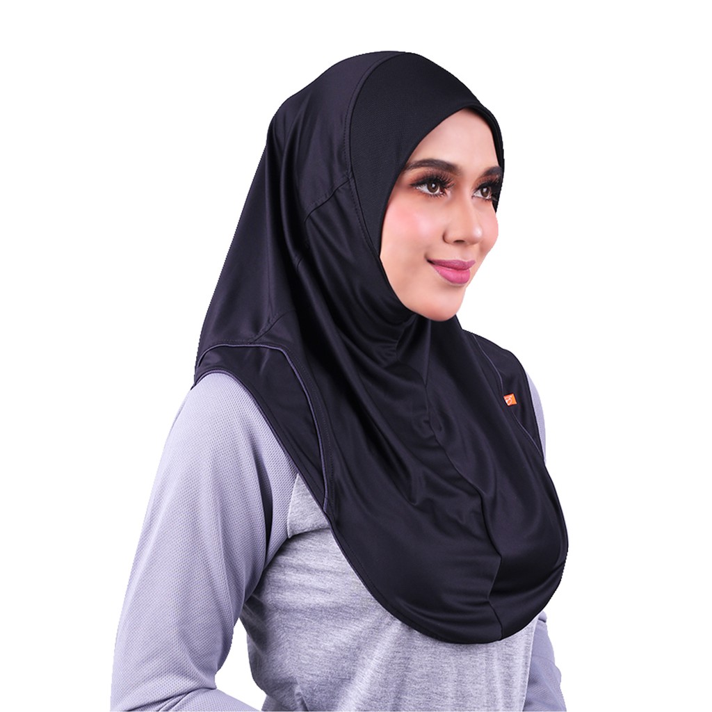 Raqtive Sports Hijab B208 Dark Night Shopee Malaysia