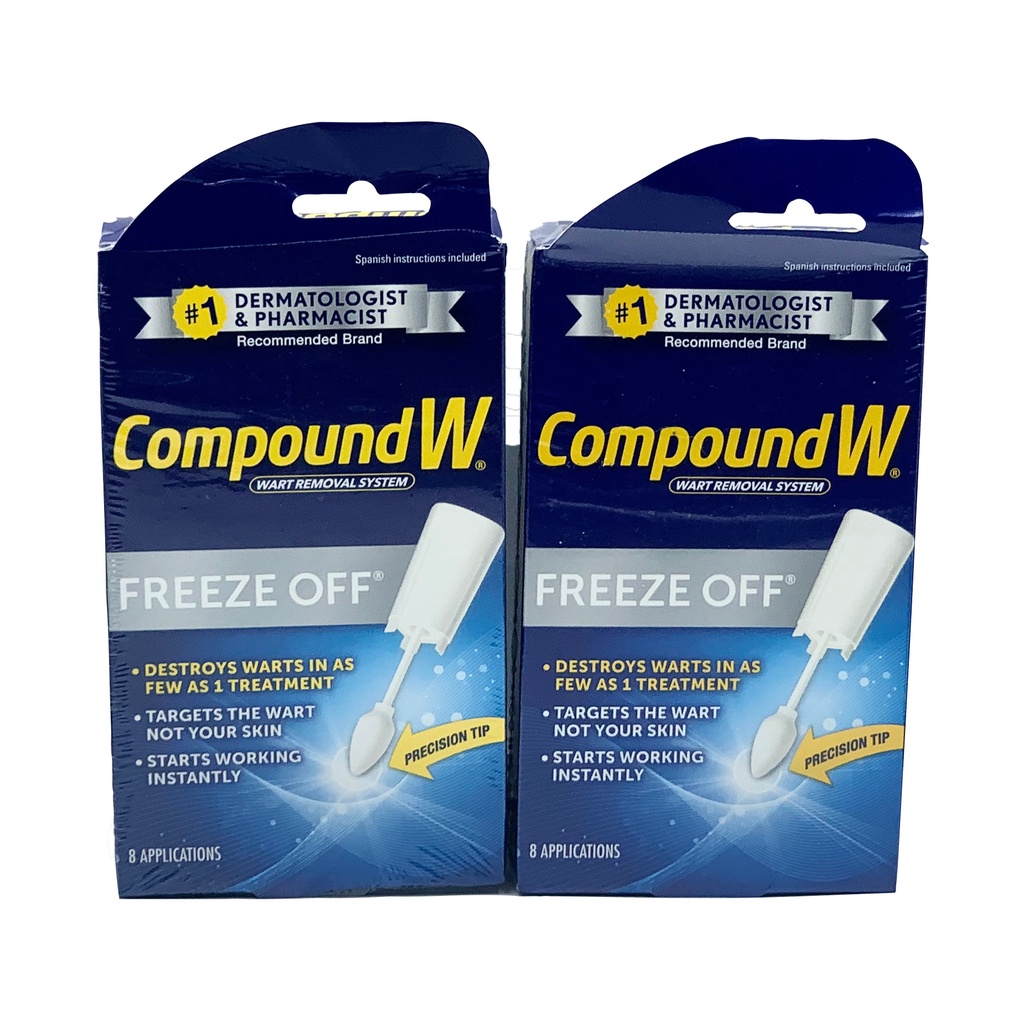 Compound W FREEZE OFF Skin Tag Wart Remover InHome Cryosurgery for