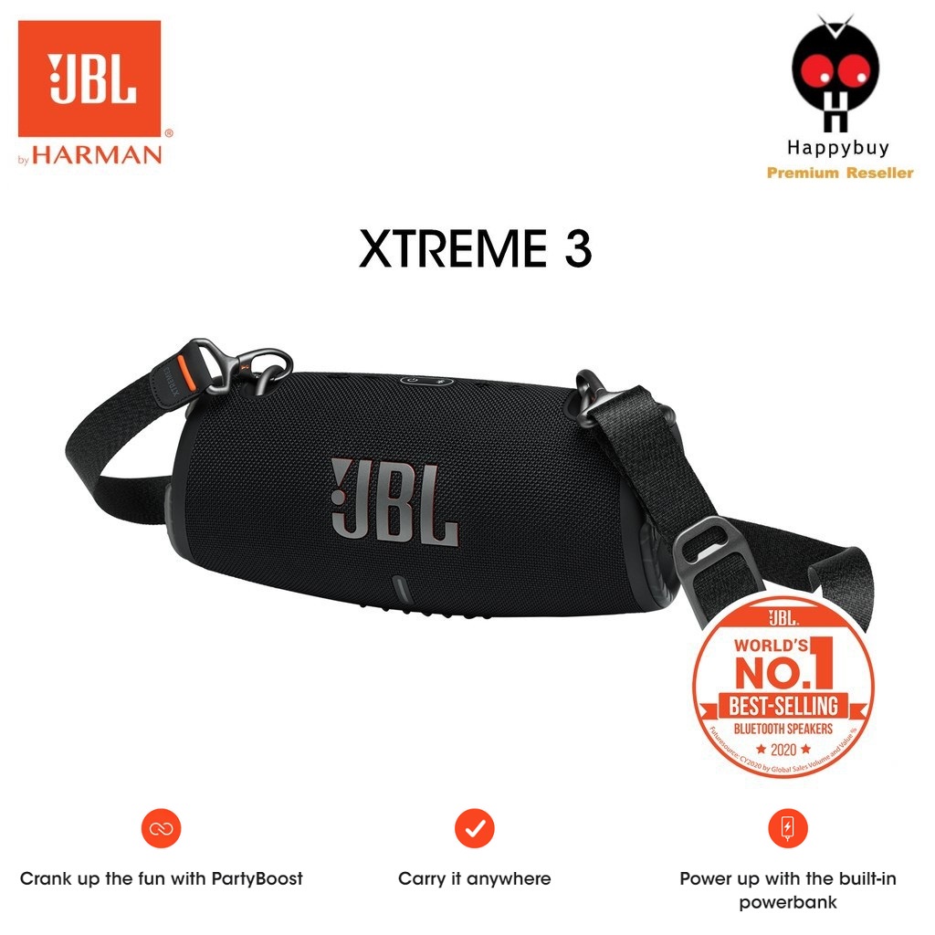 JBL Xtreme 3 Portable Bluetooth Speaker (Original JBL Malaysia