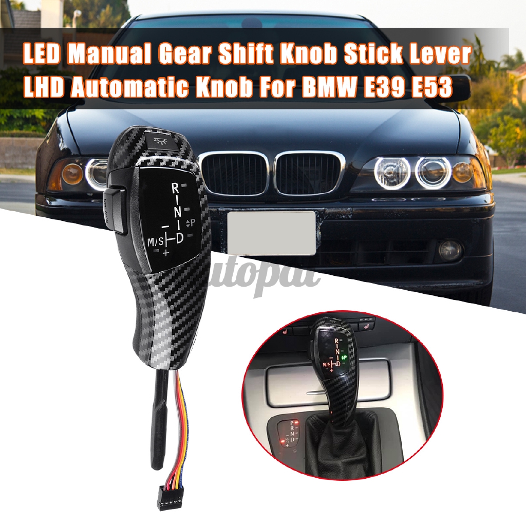 83mmCable A Gear Shift Knob Stick LED Shift Lever LHD Automatic Gear