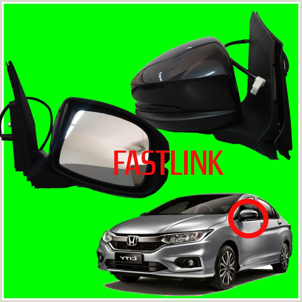 HONDA CITY 2014 SIDE MIRROR ASSY 3 WIRE NON AUTOFLIP Shopee Malaysia