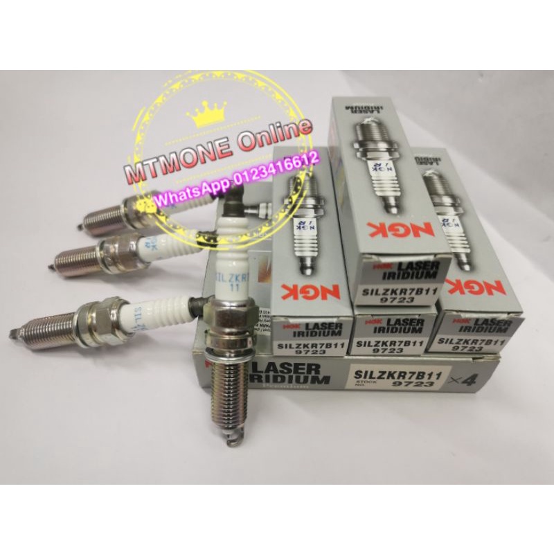 (100 Original NGK) Kia Optima K5/Hyundai Elantra MD NGK SILZKR7B11