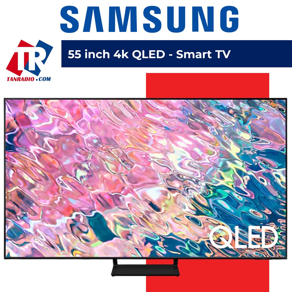 Samsung Q60B QLED 4K Smart TV Television (55") Shopee Malaysia