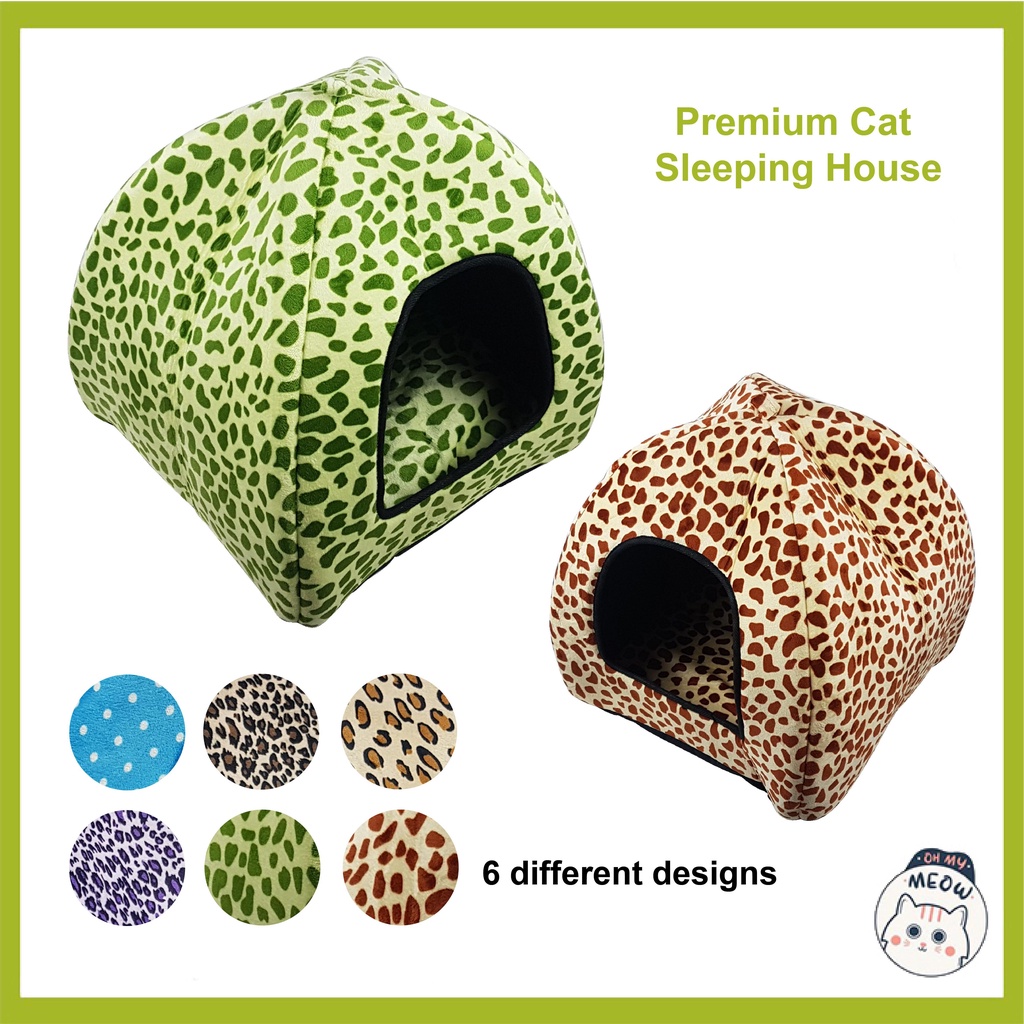 (PREMIUM QUALITY) Cat Sleeping Bed Removable Washable Warm Comfortable