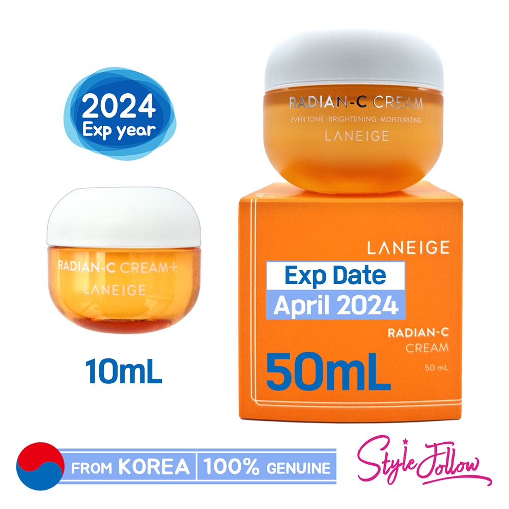 ️NEW ️[LANEIGE] RadianC Cream 10ml / 50ml Shopee Malaysia