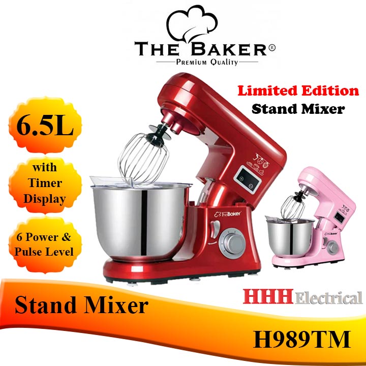 The Baker Upgraded 6.5L Stand Mixer ESM989/Innofood KT609/Innofood KT
