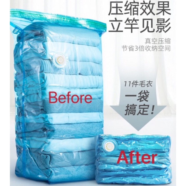 Travel Storage Resealable Vacuum Bags Vacuum Storage Bag Compression