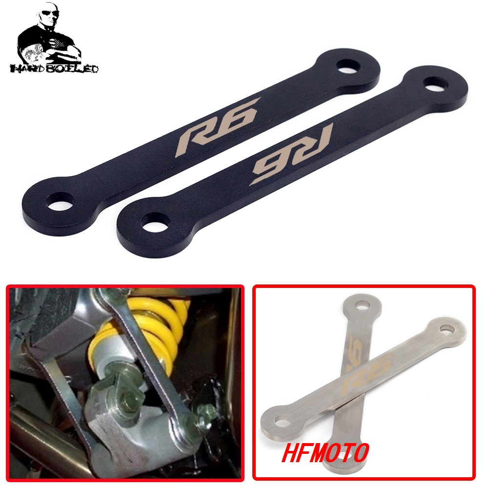 HFMOTO Lowering Kit Dog Bones Suspension Linkages For YAMAHA YZFR6