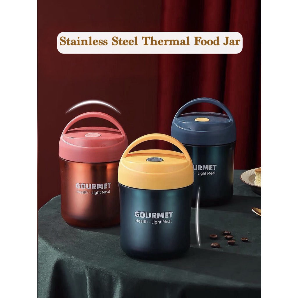 500ML 304 Stainless Steel Thermal Food Jar Baby Food Jar Thermos Soup