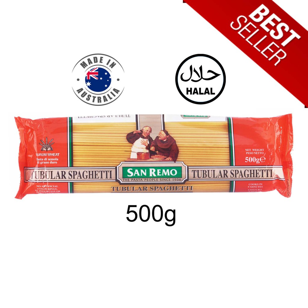 Halal San Remo Spaghetti 500g Australia Shopee Malaysia