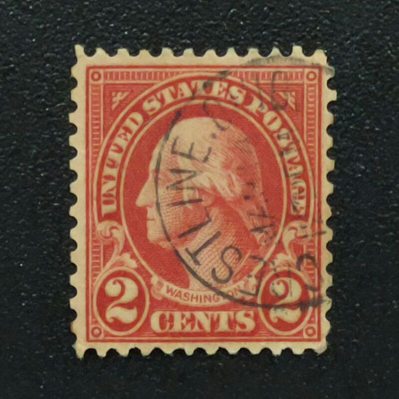 1928 Stamp Used Stamp2c Washington Postage Stamp